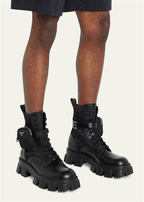 prada men's boots 2019|prada combat boots men.